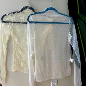 Sheer shirt bundle!